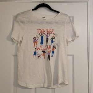 Anthropologie t-shirt VOTE